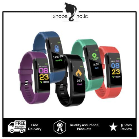 [Bundle Set of 3] [Only at RM89] Multi-Functional Fitness Smart Sports Watch Band