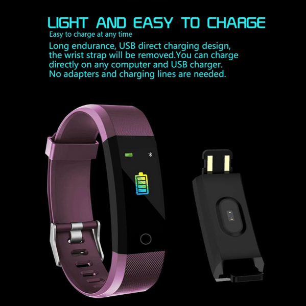 [Bundle Set of 2] [Only at RM65] Multi-Functional Fitness Smart Sports Watch Band