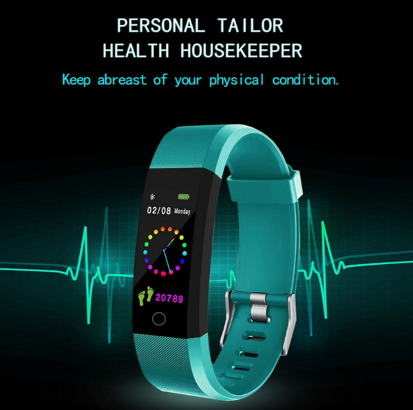 [Bundle Set of 2] [Only at RM65] Multi-Functional Fitness Smart Sports Watch Band
