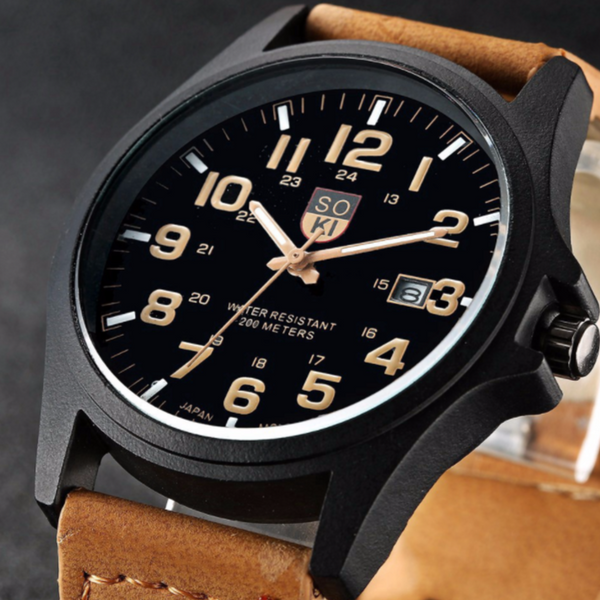 Minimalist Designed Analog Unisex Watch