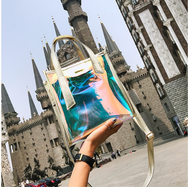 [Bundle for 2 @ RM80] [100% Ready Stock] Casual Korean Inspired Transparent Colourful Women Shoulder Bag