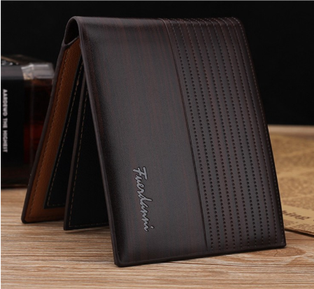 [100% Ready Stock] Premium PU Leather Slim Wallet