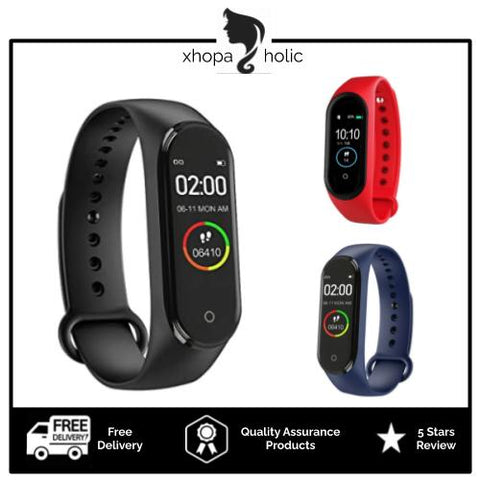 [Bundle For 2 @ RM59] [100% Ready Stock] Multi-Functional Fitness Tracker Smart Band Wristband