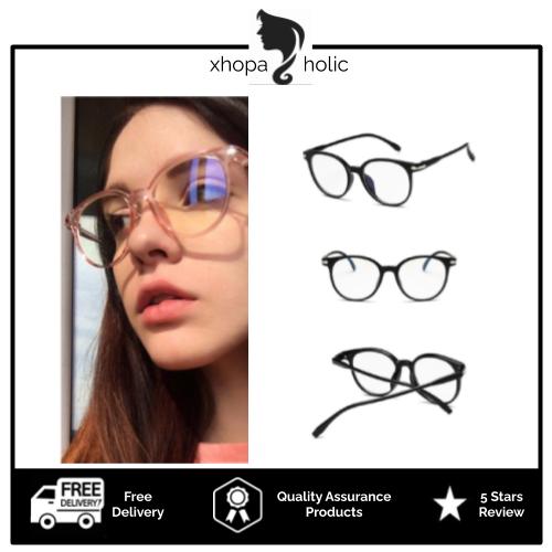 [Bundle For 2 @ RM30] [100% Ready Stock] Vintage Retro Round Designed Clear Lens Glasses