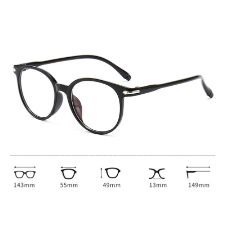[Bundle For 2 @ RM30] [100% Ready Stock] Vintage Retro Round Designed Clear Lens Glasses