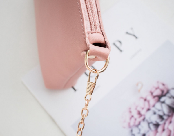 Fashionable Korean Square Women Chain Sling Bag