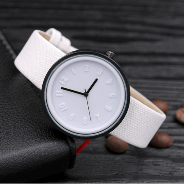 Cando Designed Luxurious Women Leather Watch