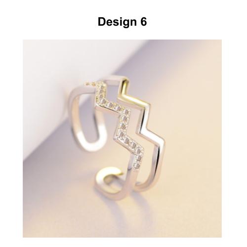 [Buy 2 Rings @ Rm45] [Come With Ring Box] Trendy Minimalist Designed Premium Women Ring