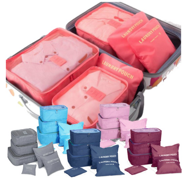 Travel Must Have 6 in 1 Organizer Bag (Random Colour)