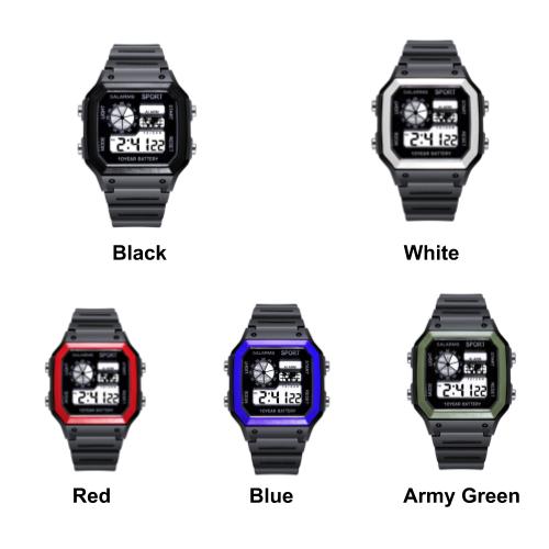 [Bundle for 2 @ RM50] [100% Ready Stock] Multi-Function Unisex Calendar Digital Watch