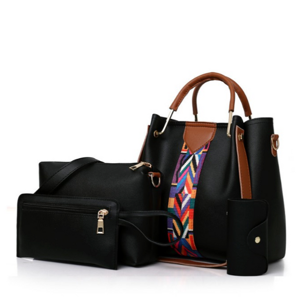 Magaret 4 In 1 Women Premium Handbag Set