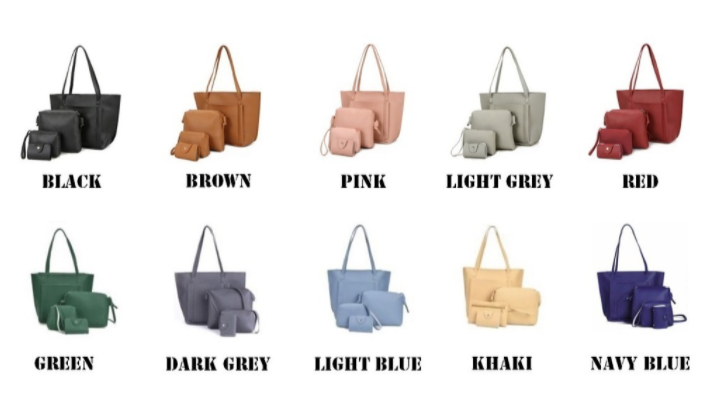Premium Designed 4 in 1 Women Handbag
