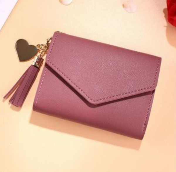 Short Letter Designed Women Wallet Bag Pouch Purse