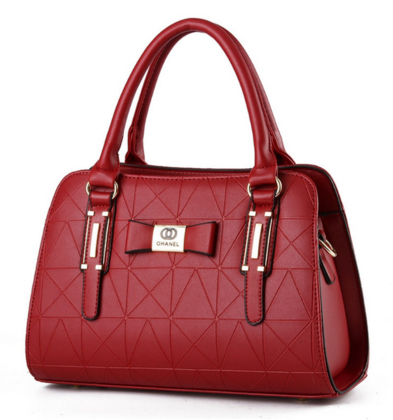 OHANEL European Elegant Woman Premium PU Leather Handbag