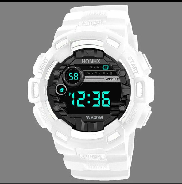 [100% Ready Stock] Stylish Unisex Digital LED Sports Watch